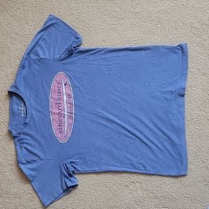 Vineyard Vines Island Te3l Short Sleeve Blue with surfboard logo